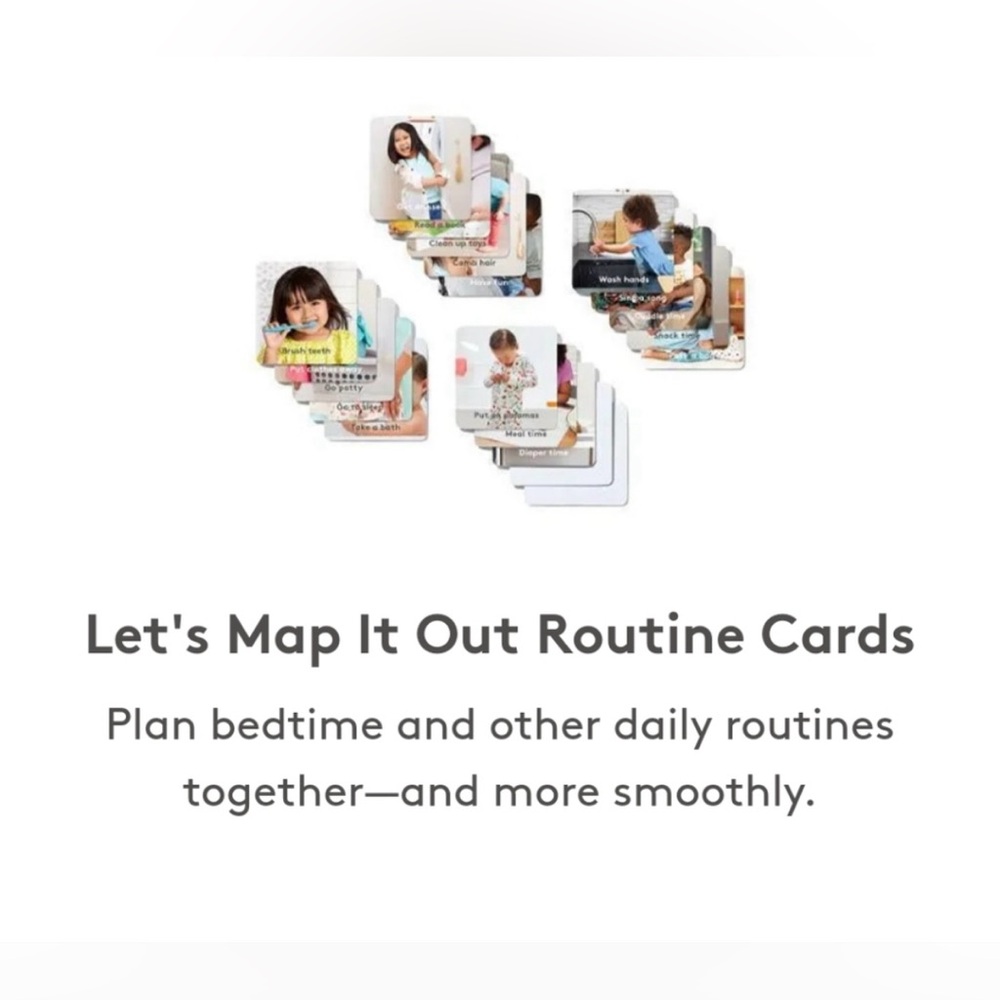 Lovevery Let's Map it out Routine Cards